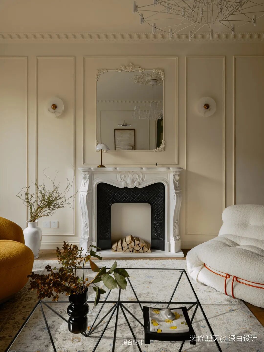 平浪漫法式复古奶油调三室pg模拟器电脑版140(图3)